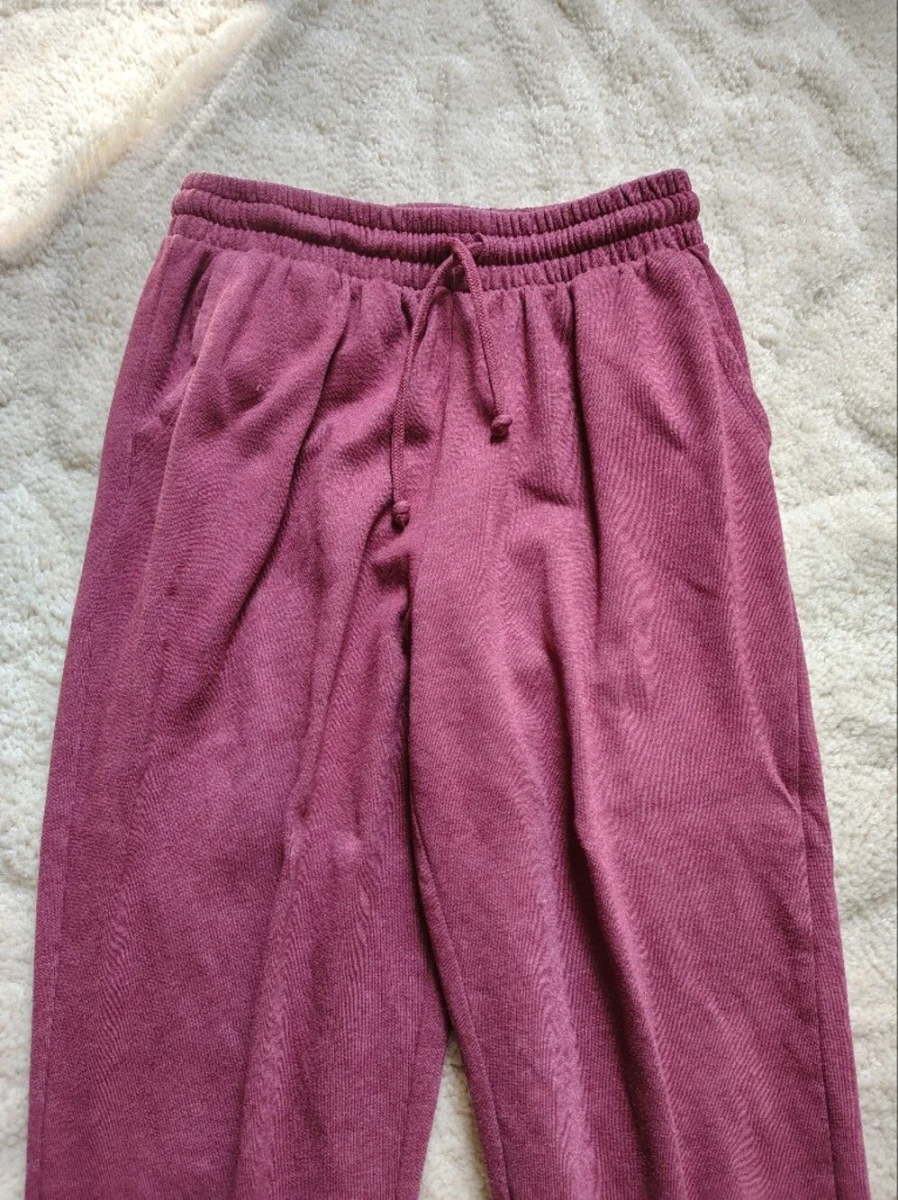 SO Women's Medium Maroon "The Favorite Jogger" Pants - Picture 9 of 9